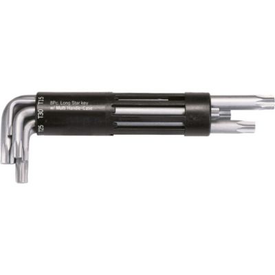 KS Tools - 151.2300 - Jeu de 8 clés mâles TORX longues, T10 à T50
