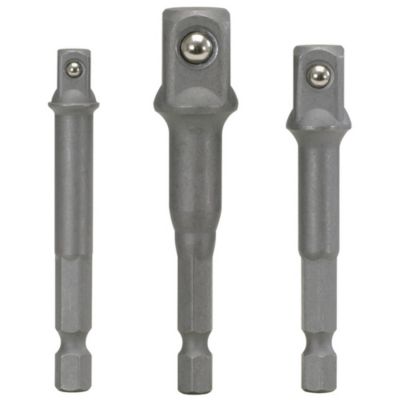 Jeu de 3 adaptateurs porte douilles 14'' 38'' 12''