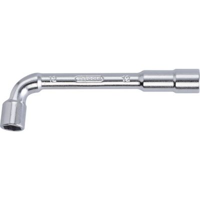 Clé à pipe débouchée CHROMEmat 12 mm 6 x 6 pans KSTOOLS 517.0412