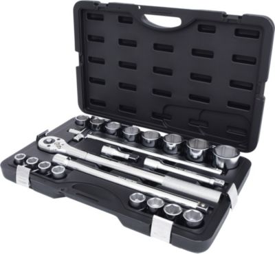 KS Tools Jeu de douilles 6 pans 21 pcs