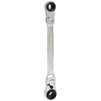 KS Tools 503.4745 Clé polygonale articulée 4 en 1 GEARplus 10 13 17 19 mm 253 mm