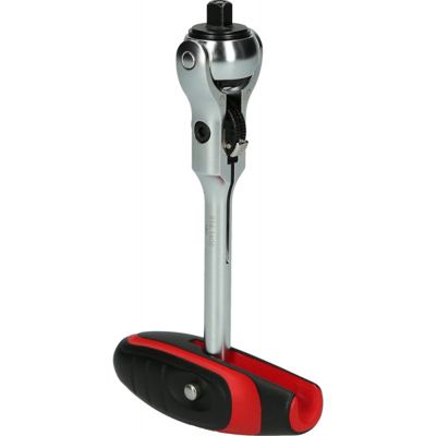 KS Tools 914.1405 E Cliquet MODIFIX 14'' à tête pivotante et poignée en T 72 dents