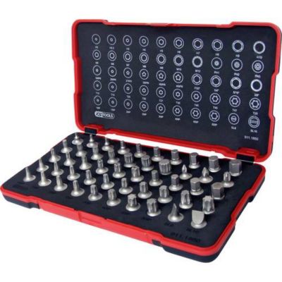 Jeu de douilles à embout 14" extra court 50 pièces KS Tools