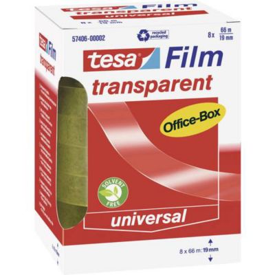 Tesafilm film adhésif 66 x 19 mm pack de 8 rouleaux