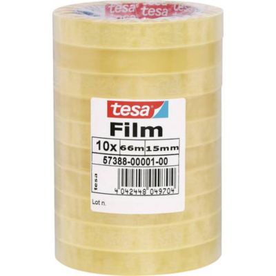 tesafilm 57388 01 00 ruban adhésif 66 x 15 mm pack de 10
