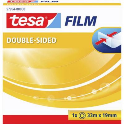 tesafilm ruban adhésif double face 33 x 19 mm film BOPP pour collage invisible