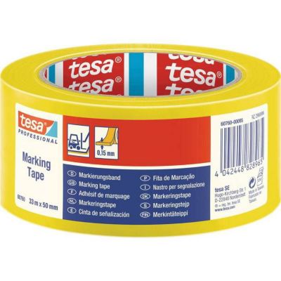 Tesa Ruban de signalisation Jaune