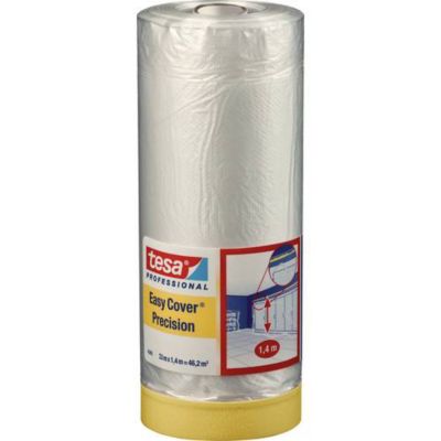 Film de masquage Tesa Easy Cover 4369 2 1 x 14 film PE renforcé UV colle caoutchouc