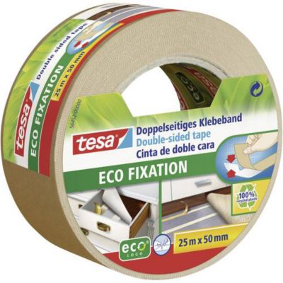 tesa 56452 ECO FIXATION Ruban adhésif double face 25 x 50 mm