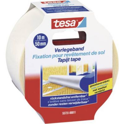 Ruban de pose tesa 55731 10 x 50 mm adhésif double face renforcé