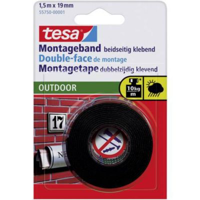 Ruban de montage double face Tesa POWERBOND 55750 1 5 x 19 mm