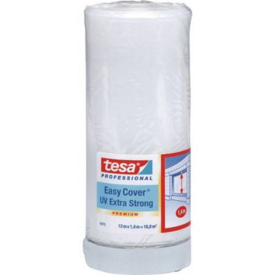 Film de masquage tesa Easy Cover 4369 12 x 55 cm film PE avec toile UV retirage sans traces