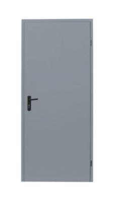 Porte De Service Acier Galvanisé Multiserv 882 X H2073 Cm