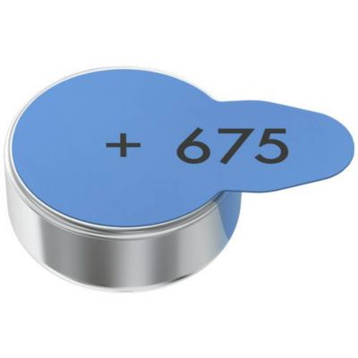 Varta - Pile bouton zinc air pour appareils auditifs - 1 45 V - 6 pieces