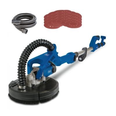 Scheppach Ponceuse murale et de plafond DS920 fonction télescopique accessoires inclus