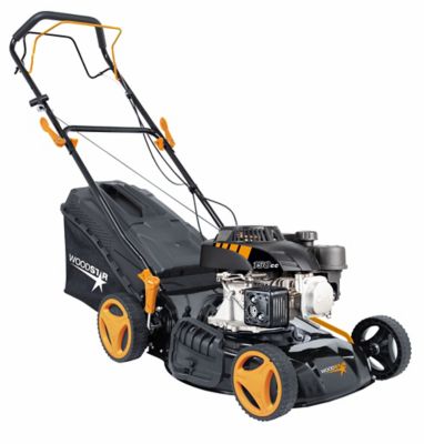 Tondeuse thermique tractée Woodstar 150cc 46 cm