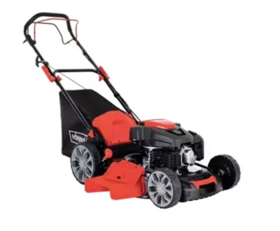 Tondeuse thermique 224 cmÂ³ - largeur de coupe 56 cm - hauteur de coupe 25 à  75 mm - bac 65 L Scheppach MS225-56