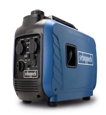 Groupe électrogène 1600 W - carburant SP95 et SP98 - autonomie 6 h - L.52 x l.27 x H.44 cm - Scheppach SG2500i