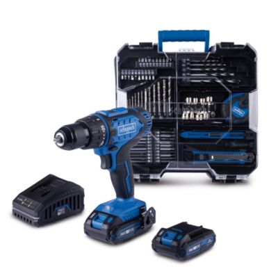 Coffret perceuse visseuse sans fil C DTB742 X 50Nm mandrin 13mm + 74 access SCHEPPACH 20V IXES + 2 batteries 2Ah + chargeur - vue 2
