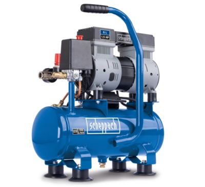 Compresseur dair horizontal SCHEPPACH HC08Si 8 bars silencieux - vue 2