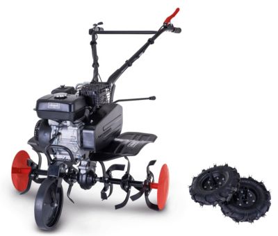 Motobineuse à essence MTP750 Scheppach - 4,2 kW / 5,7 PS - Moteur 4T- 24 couteaux - Largeur de travail 750 mm
