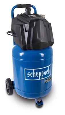 Compresseur HC35V Scheppach vertical 10 bar 180 /min sans huile - vue 2