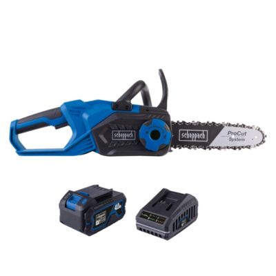 Tronçonneuse sans fil SCHEPPACH C CS254 X SET 254 cm Batterie 20V 4Ah + chargeur 2. - vue 4