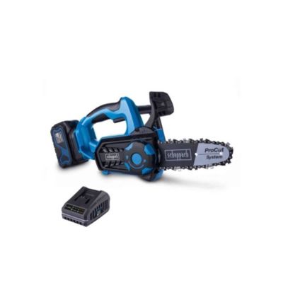 Tronconneuse sans fil Scheppach BC TCS200 X 20 cm batterie 4 Ah et chargeur