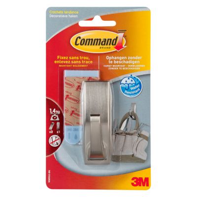 Crochet métal Modern Moyen Modèle