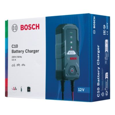 Chargeur de batterie C30 Bosch bleu