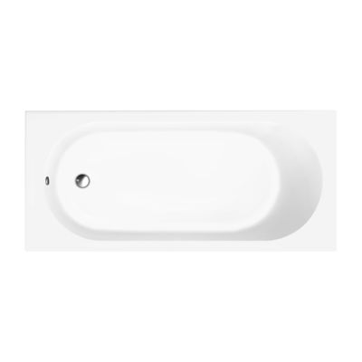 Baignoire droite 170 X 70 VILLEROY ET BOCH O Novo Solo acrylique