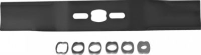 Lame universelle pour tondeuse ARNOLD 1011 U2 0380 38 cm non coudée adaptateurs 1016217182197 mm & MTD