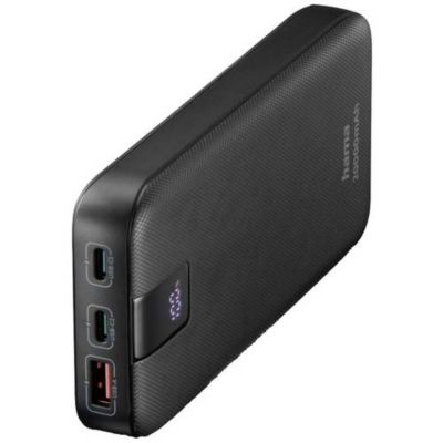 Hama 00201719 banque d'alimentation électrique Lithium Polymère (LiPo) 20000 mAh Gris - vue 2