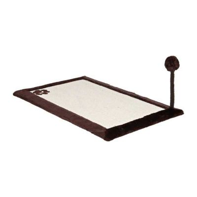 Tapis griffoir TRIXIE 4323 70x45 cm sisal peluche naturel brun