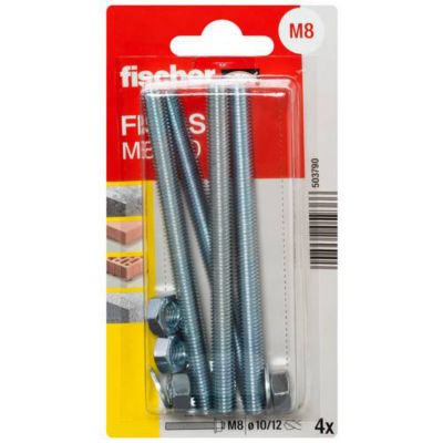 FISCHER Tiges filetées fis gs m8x110 blister de 4 - vue 2