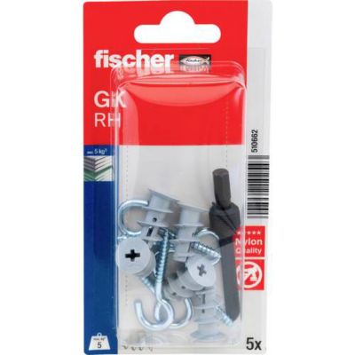 Cheville pour plaques de plâtre FISCHER GK RH K NV Nylon 22 mm Vendu à 'unité