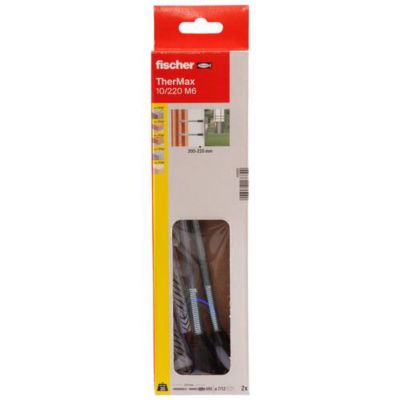 Fischer 520182 TherMax 10220 6 Système de montage à distance 280 mm 22 mm 2 pc