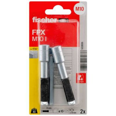 Fischer 522835 FPX M10 I K NV Ancrage pour béton cellulaire 1 set