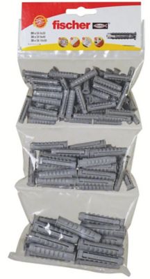 Cheville nylon Fisher SX 6-8-10, assortiment