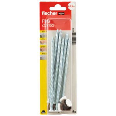 Fischer 532747 FFS 75 x 152 K NV Cheville pour cadre de fenêtre 152 mm 1 set