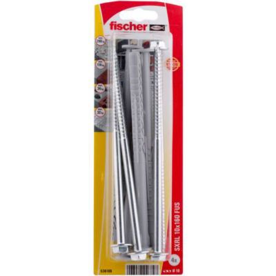 Fischer 536188 SXRL 10 x 160 FUS K NV Cheville à tige longue 160 mm 1 set