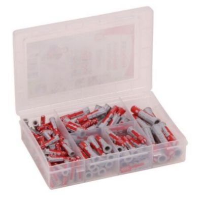 Cheville Fischer PROFI-Box Duopower, lot de 132