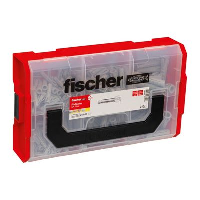 Accessoire de fixation FISCHER Lot de 50 chevilles SX+ Nylon Longueur 50 mm