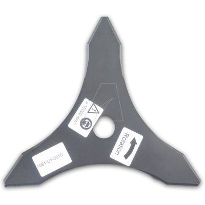 Arnold Lame pour débroussailleuse 255 mm 3 dents TC D. 25 4 mm 3 0 mm