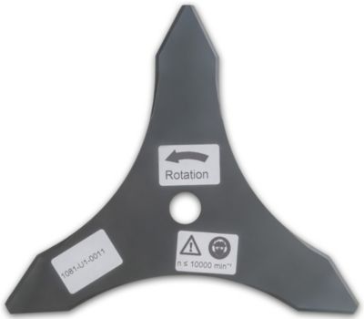 Arnold Lame de coupe pour débroussailleuse 255 mm 3 dents TC D. 20 0 mm 3 0 mm