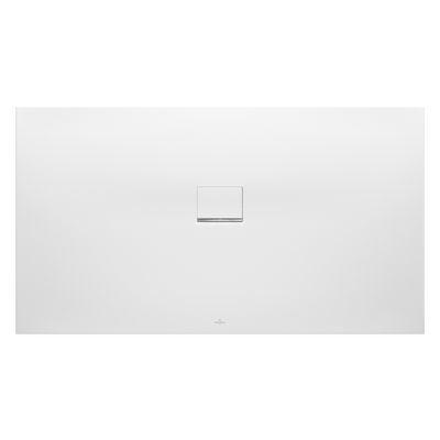 Receveur antidérapant 140 x 80 VILLEROY ET BOCH Squaro Infinity quaryl rectangle edelweiss