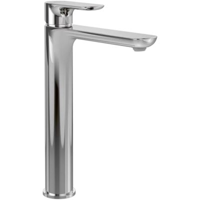 Mitigeur lavabo surélevé VILLEROY ET BOCH O.novo avec vidage Push Open chrome