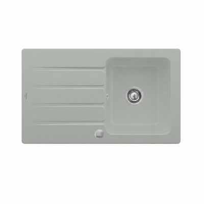 Evier 86 x 51 cm VILLEROY ET BOCH Architectura 50 Fossile vidage automatique inclus