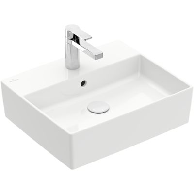 Vasque à poser VILLEROY ET BOCH Memento 2.0 avec trop plein 50 x 42 cm