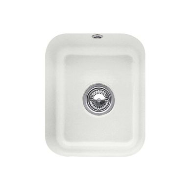 Evier 1 bac VILLEROY ET BOCH Cisterna 45 Steam CeramicPlus avec vidage manuel